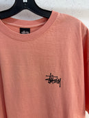 NEW Stussy Coral Logo Tshirt - Size XXL