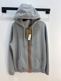 NEW Burberry Grey Zipup - Size M