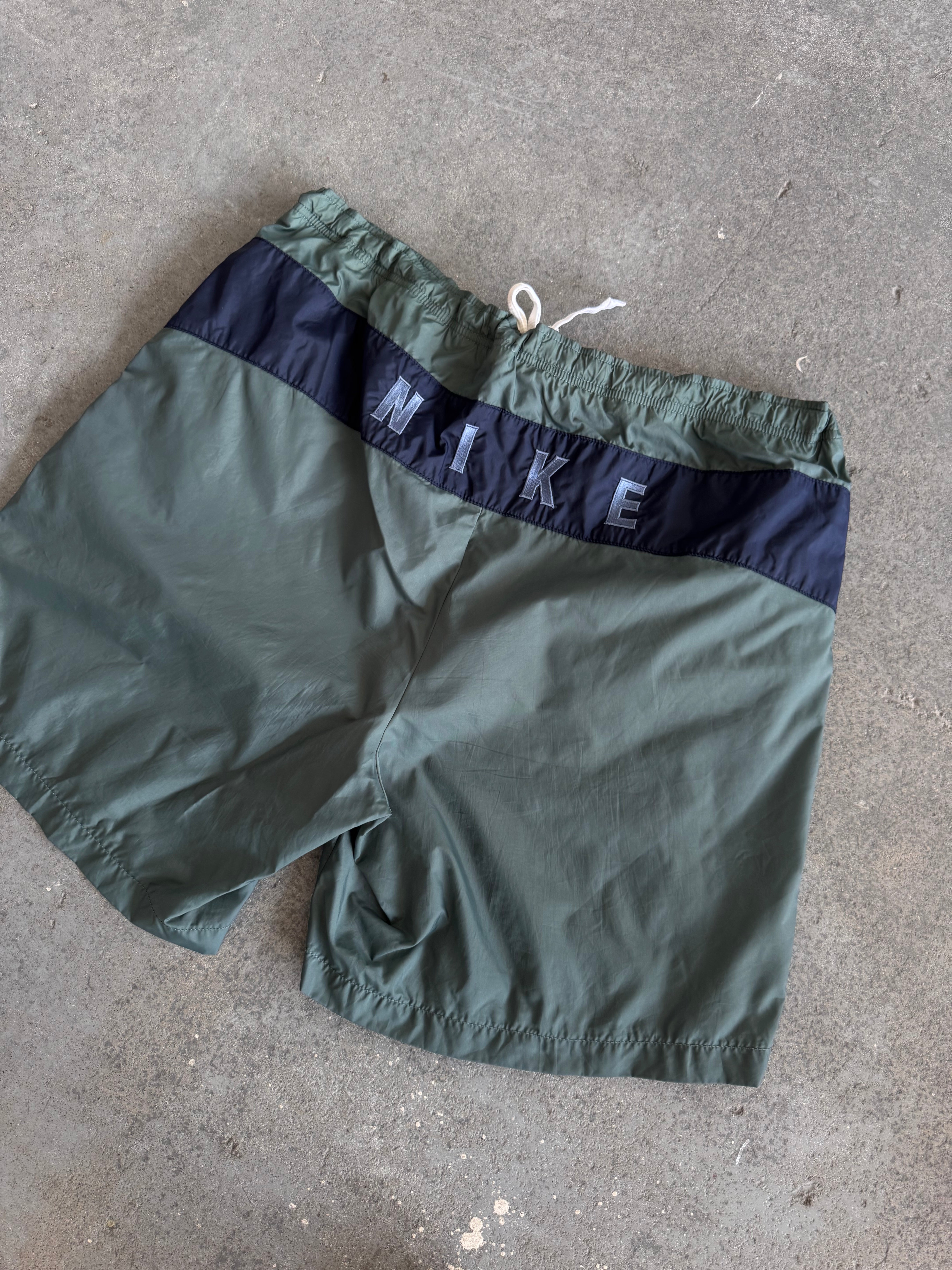 90' Nike Green trunk short - Sz XL