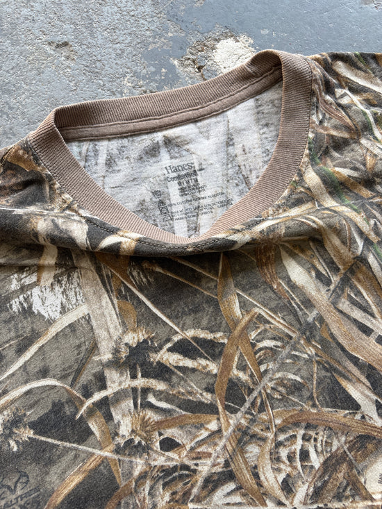 Hanes Real tree Blank tee - Sz M