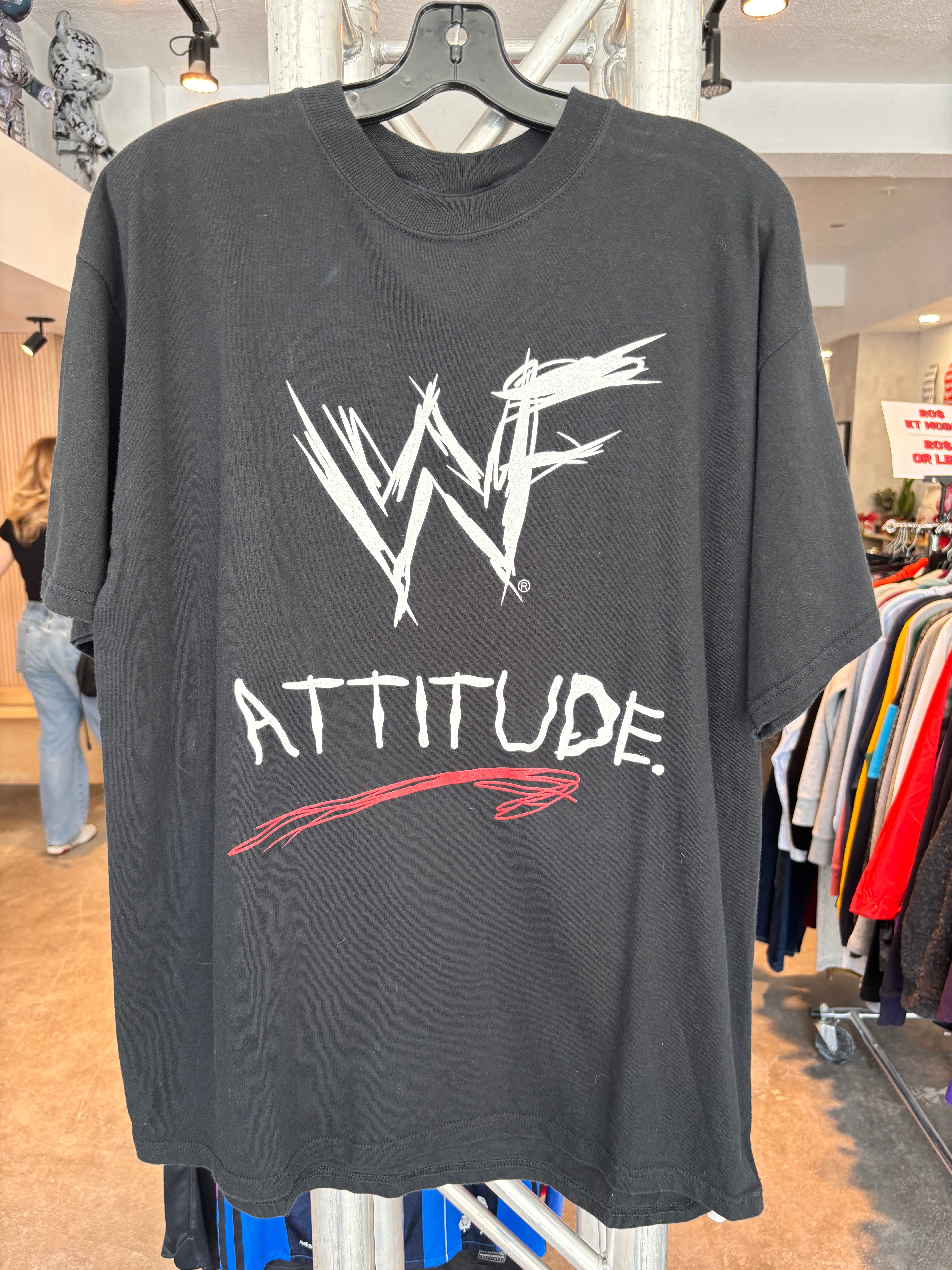 1998 WWF Attitude T- Shirt - Size XL