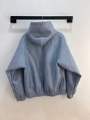 Arte Baby Blue Hooded Jacket - Size M