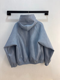 Arte Baby Blue Hooded Jacket - Size M