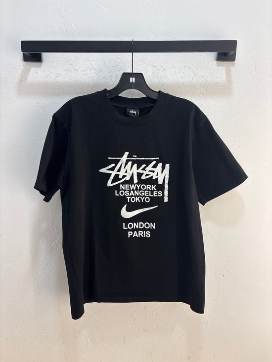 NEW Stussy x Nike City Black Tshirt - Size M