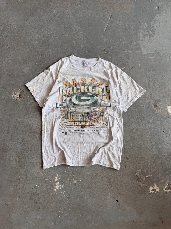97' Giants Packers Superbowl tee - Sz L