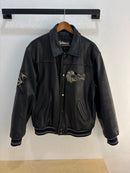 90s Schott NYC Bomber Leather Jacket - Size L