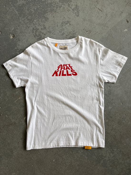 NEW Gallery Dept. ''Art That Kills'' white tee- Size M