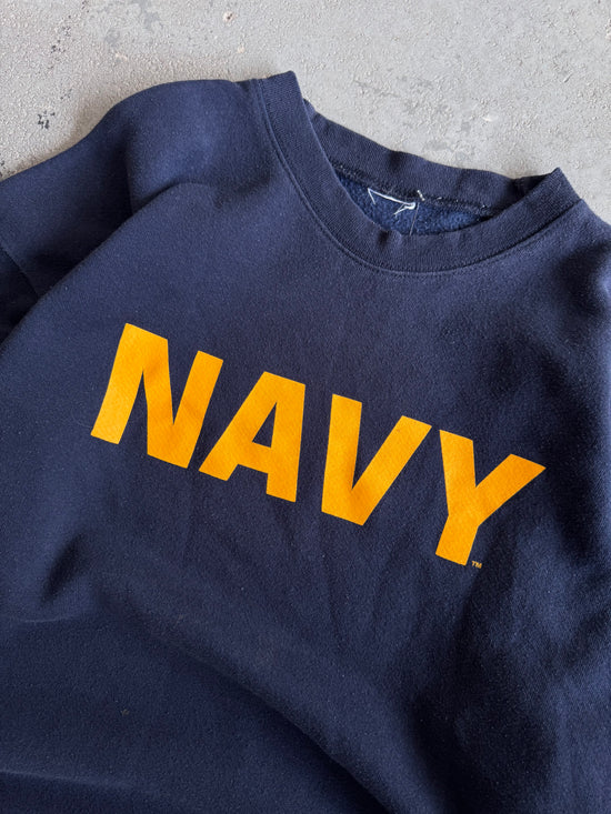 90’ Navy crewneck - Sz L