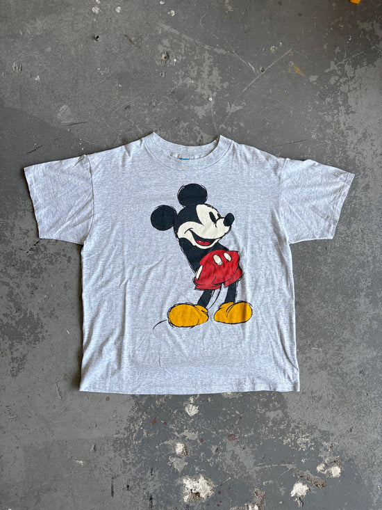 90' Mickey Ash blue tee- Sz L/XL