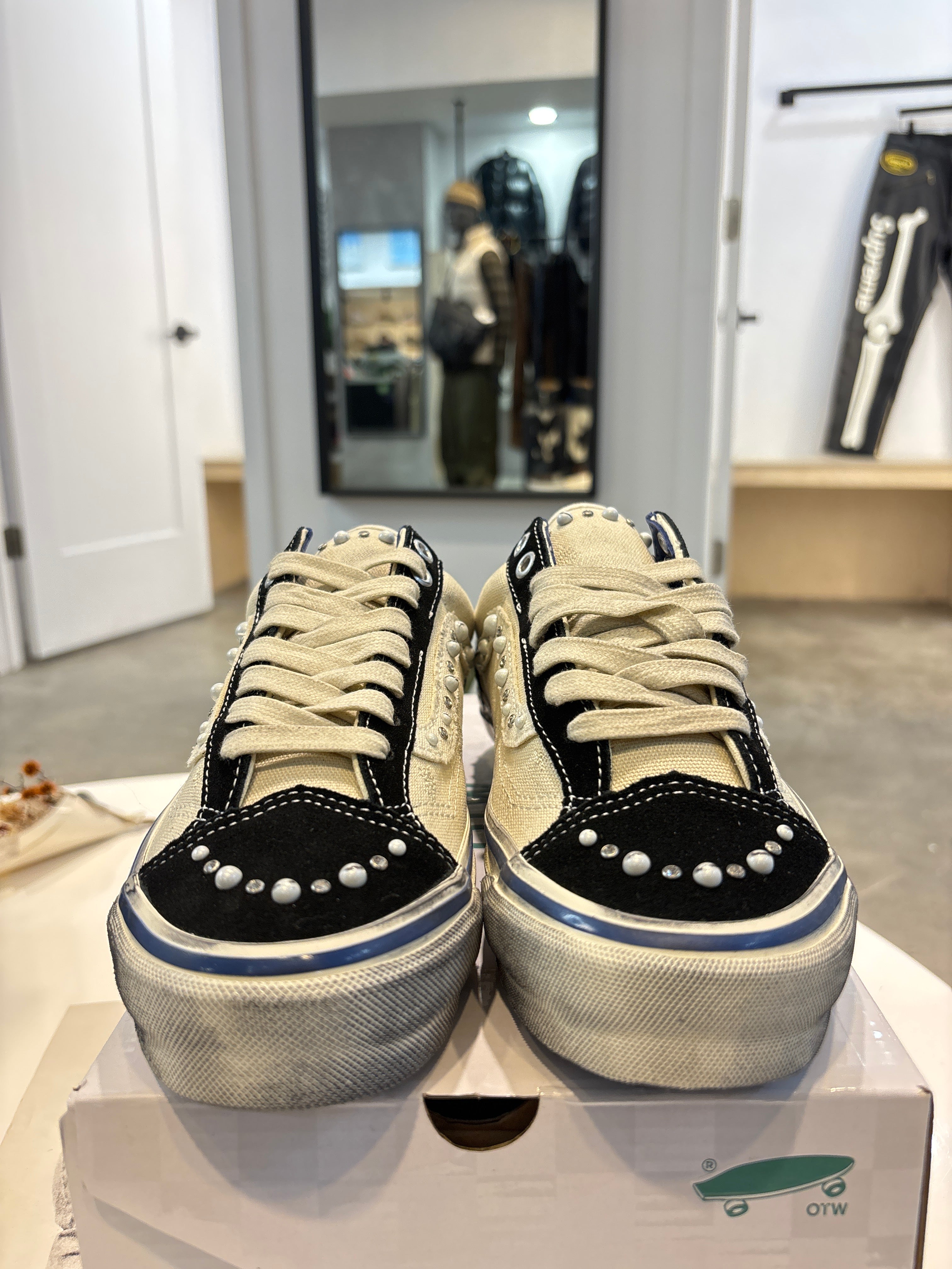 NEW Vans Pearlized Old Skool- 6.5Y/8W