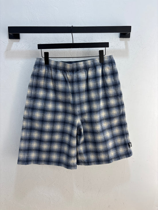 NEW Stussy Blue Plaid Shorts- Size M