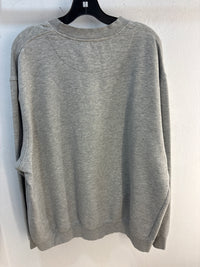 Y2k Nike Swoosh Grey Crewneck - Size XL