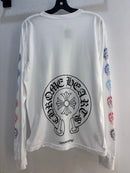 Chrome Hearts Multicolors Horseshoe Longsleeve - Size L