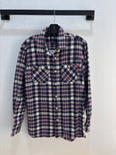 Stussy Blue/Red Plaid Flannel - Size L