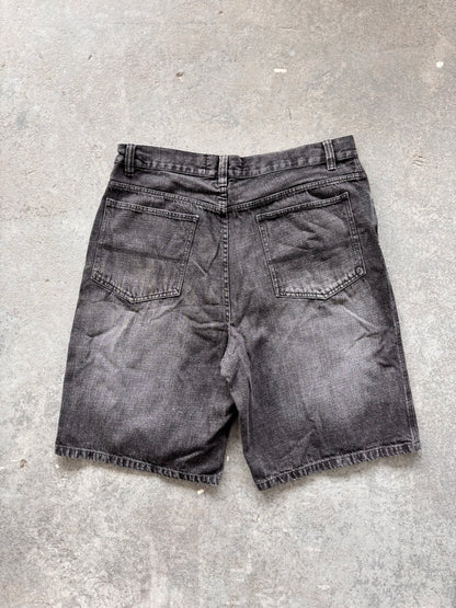 Footlocker Black denim short - Sz 38