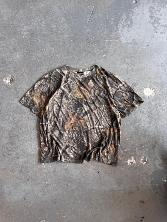 Real tree tee- Sz XL