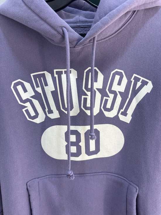 NEW Stussy 80 Purple Hoodie - Size M