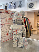 Bearbrick Jean-Michel Basquiat 100%/400% combo