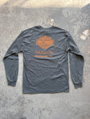 Harley Davidson grey L/S - Sz M