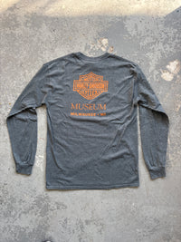 Harley Davidson grey L/S - Sz M