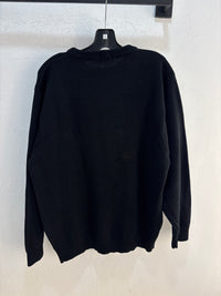 90s Levis 501 Black Knit Sweater - Fit L