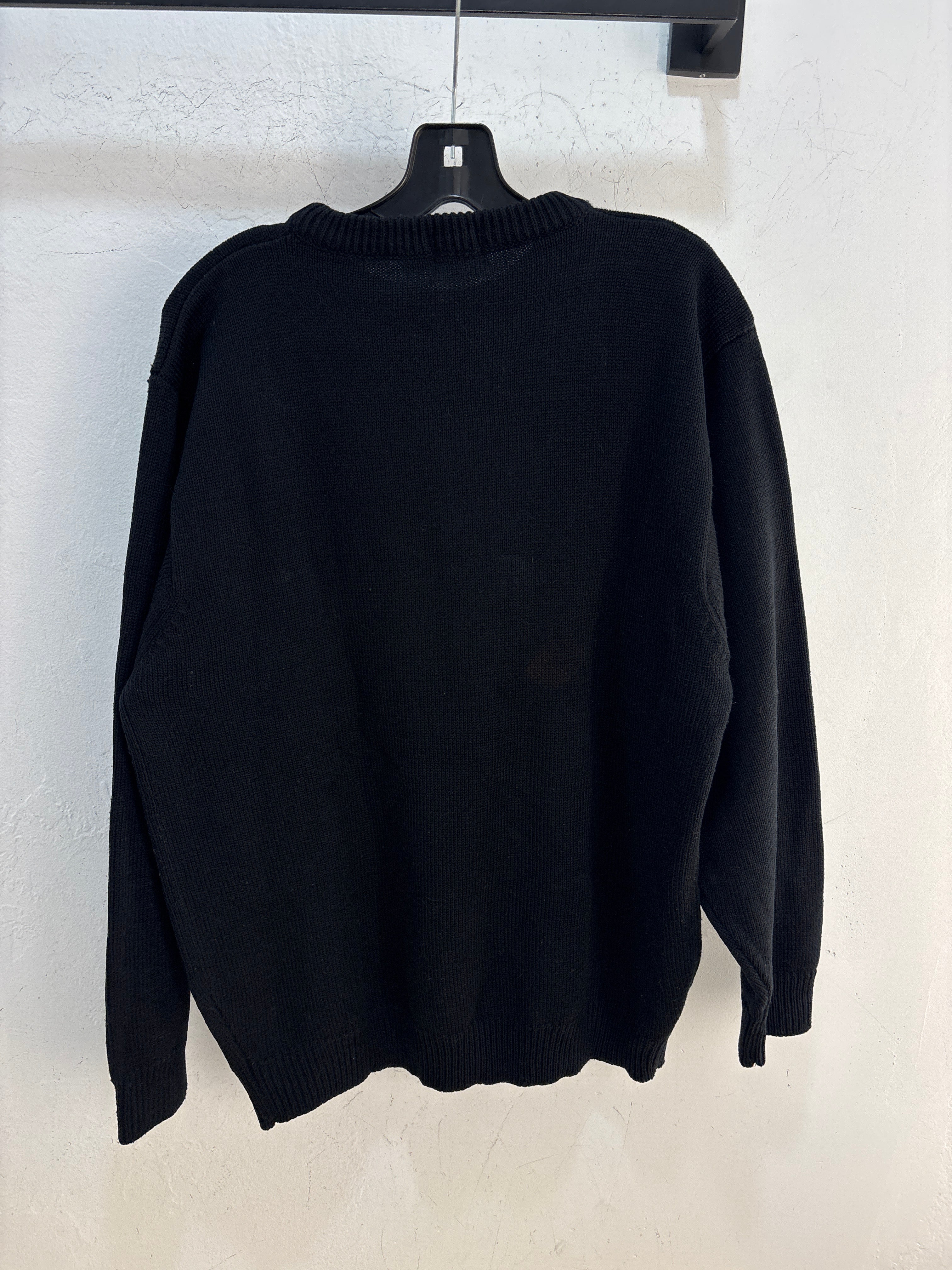 90s Levis 501 Black Knit Sweater - Fit L