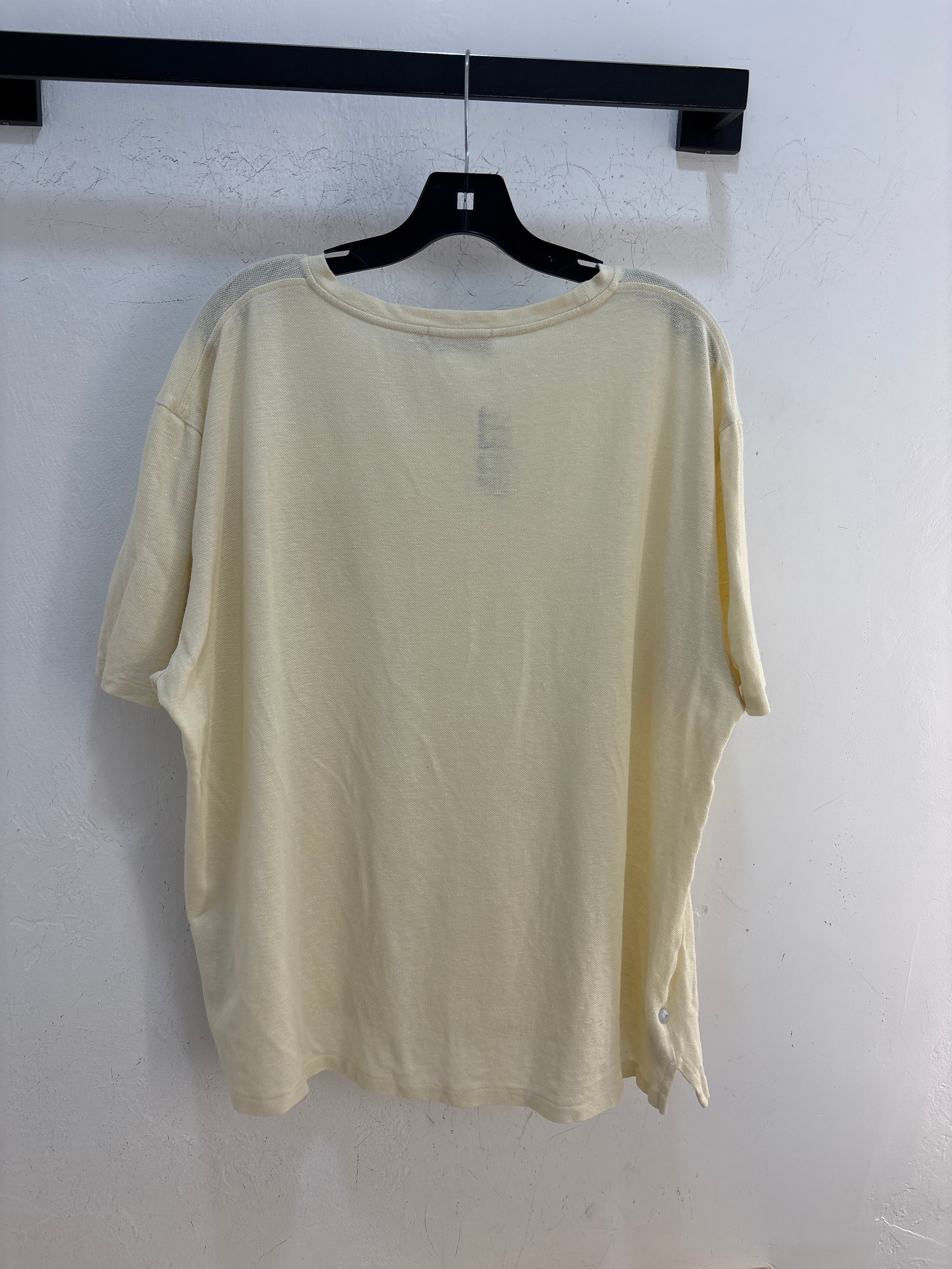 Polo RL Purple Label Linen Pocket T-Shirt - Size XXL