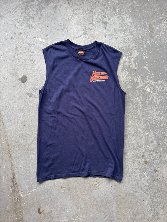 Harley Davidson Madison navy tee - Sz L