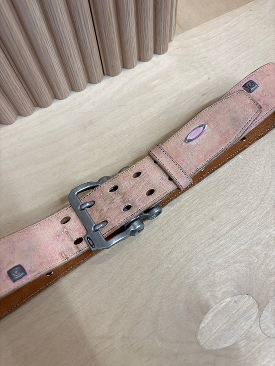 Y2K Oakley Pink Belt - Fit 28-32 US