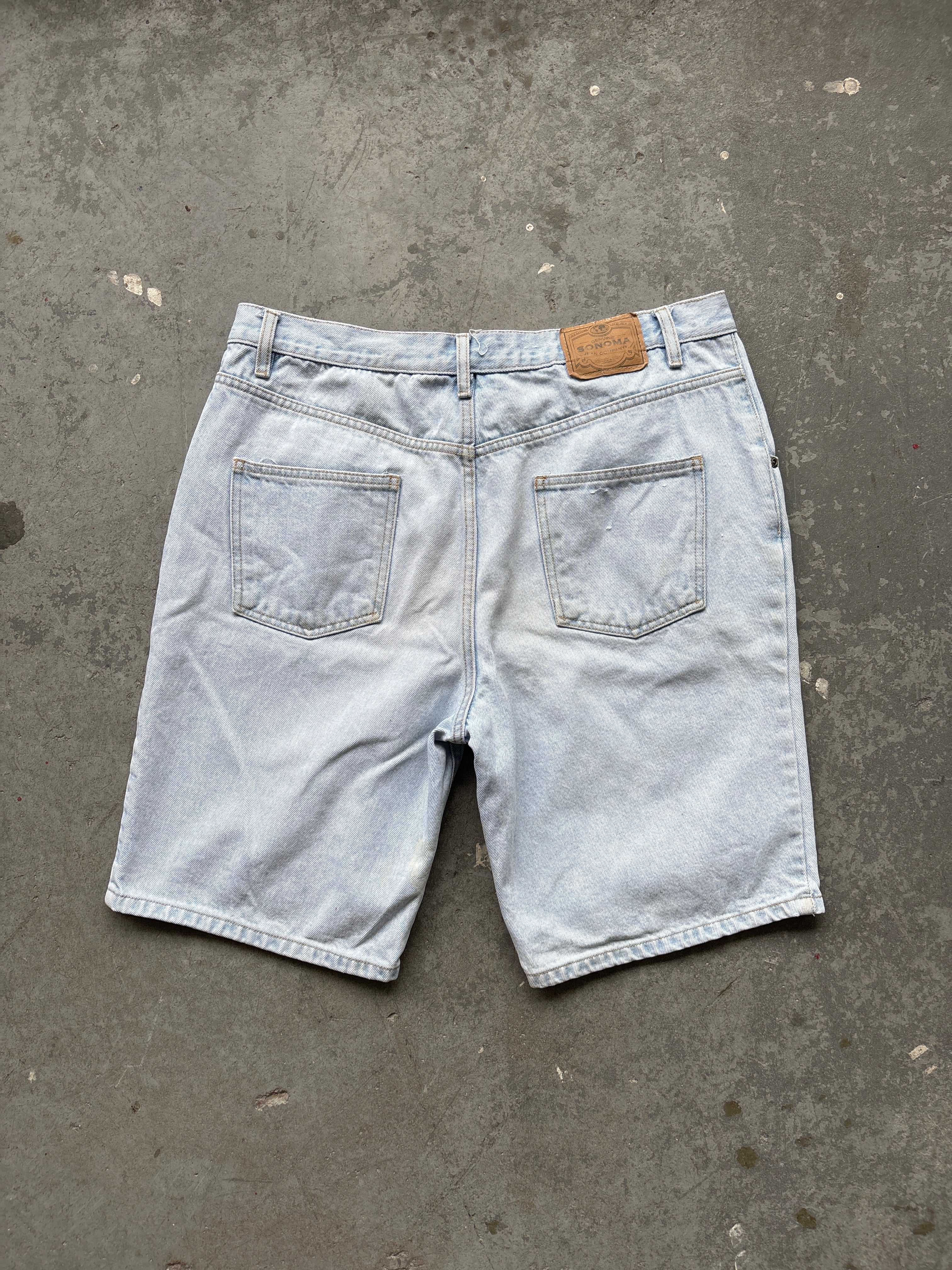 Sonoma V. Light wash jeans short - Sz 36