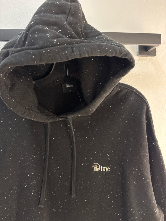 Dime Black/White Dot Hoodie - Size L
