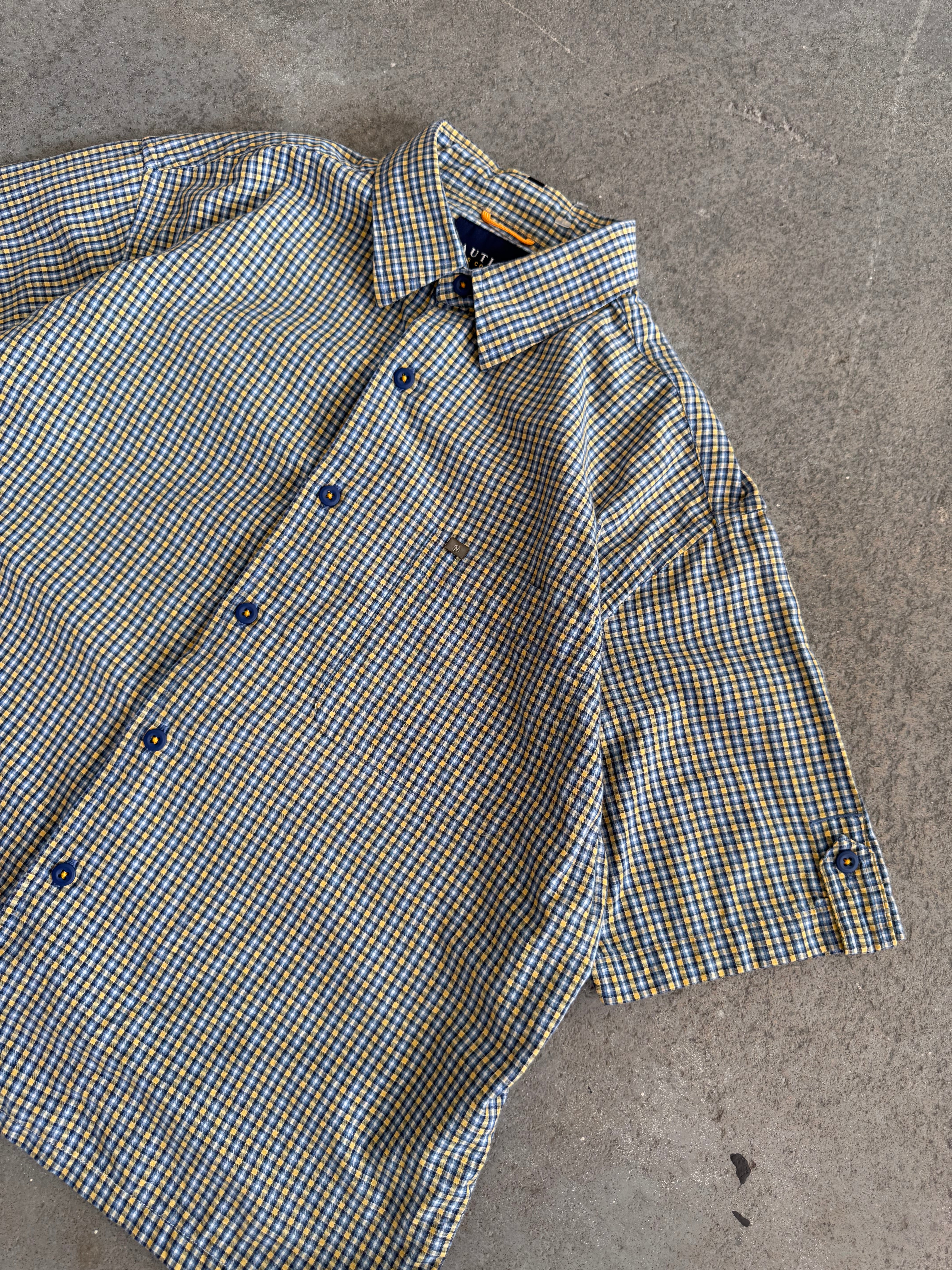 Nautica jeans cropped shirt - Sz M
