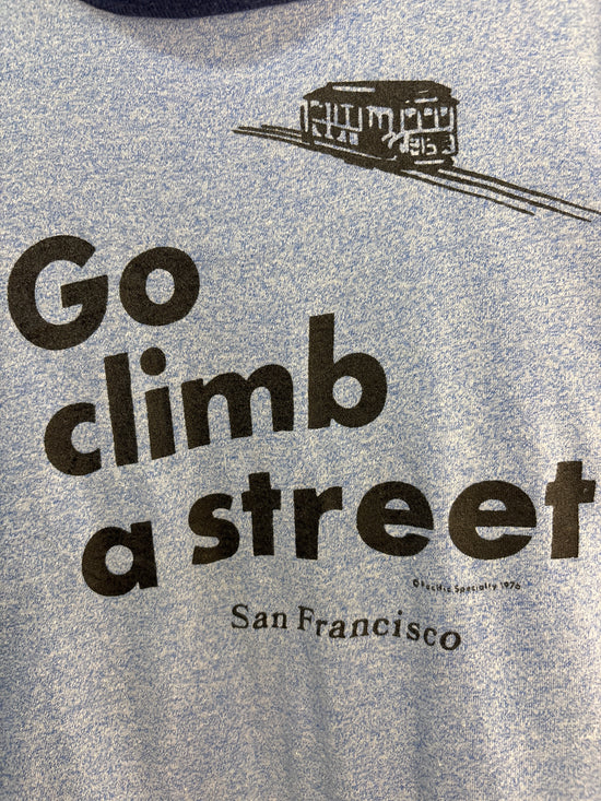 1976 Go Climb a Street SF tee M