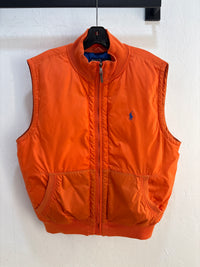 Polo RL Down Orange Puffer Vest