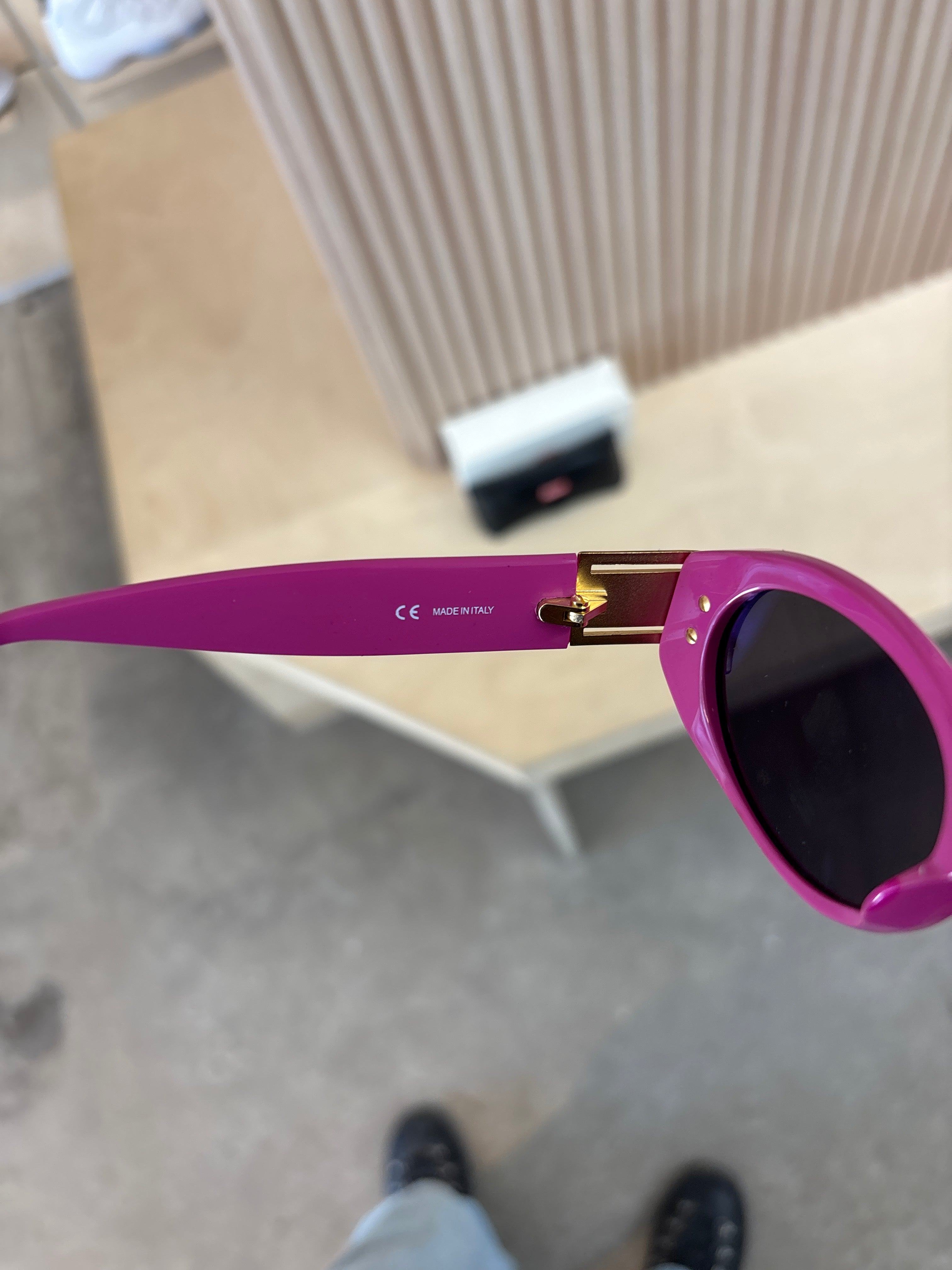 New Supreme Plaza Pink Sunglasses