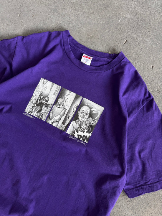 Supreme/Mister Cartoon tee- Sz L