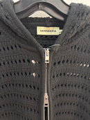 Senseera Perforated Zipup Hoodie