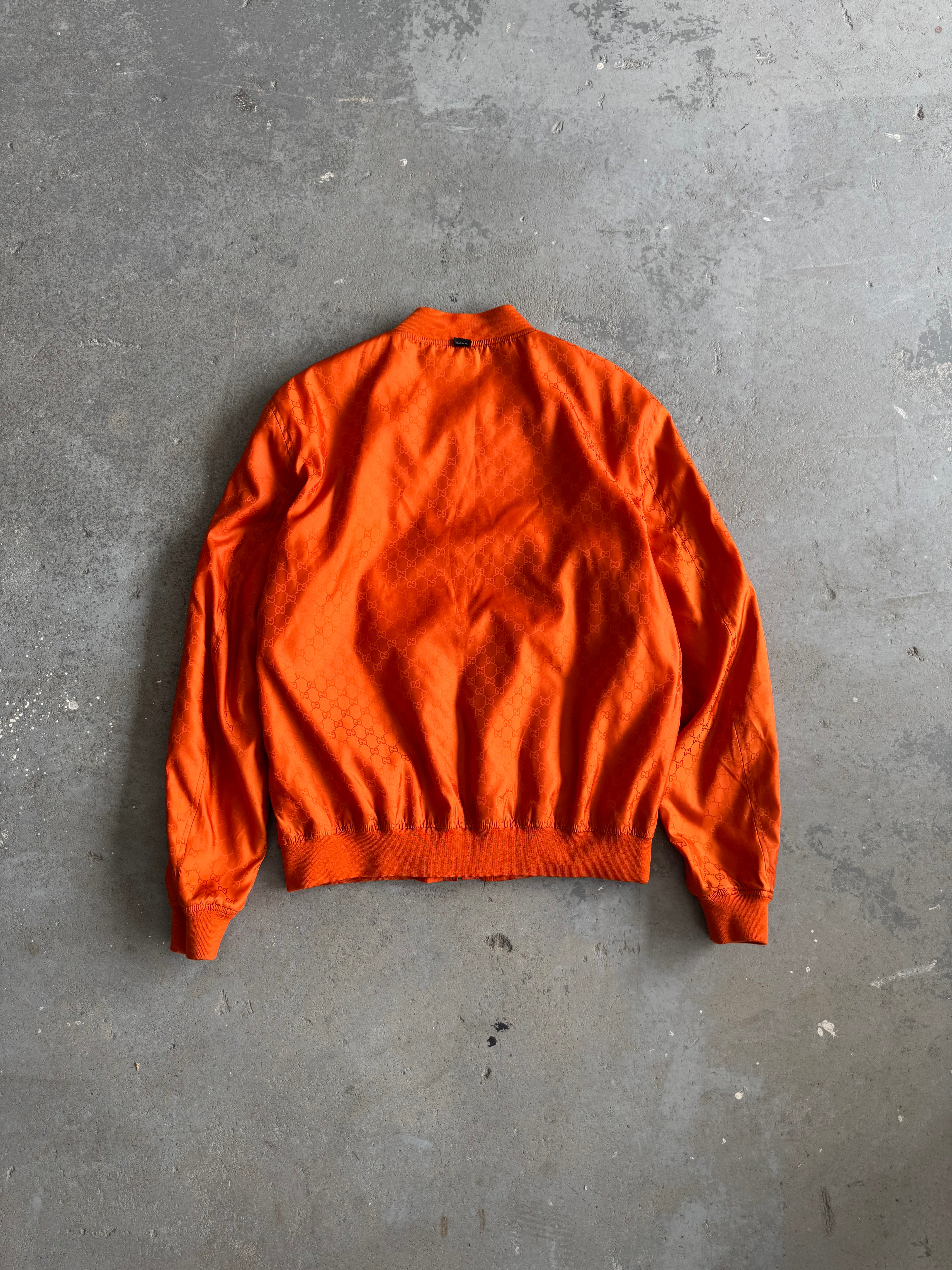 Gucci  monogram Reversible Bomber -Sz 58(XL)