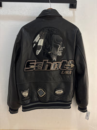 90s Schott NYC Bomber Leather Jacket - Size L