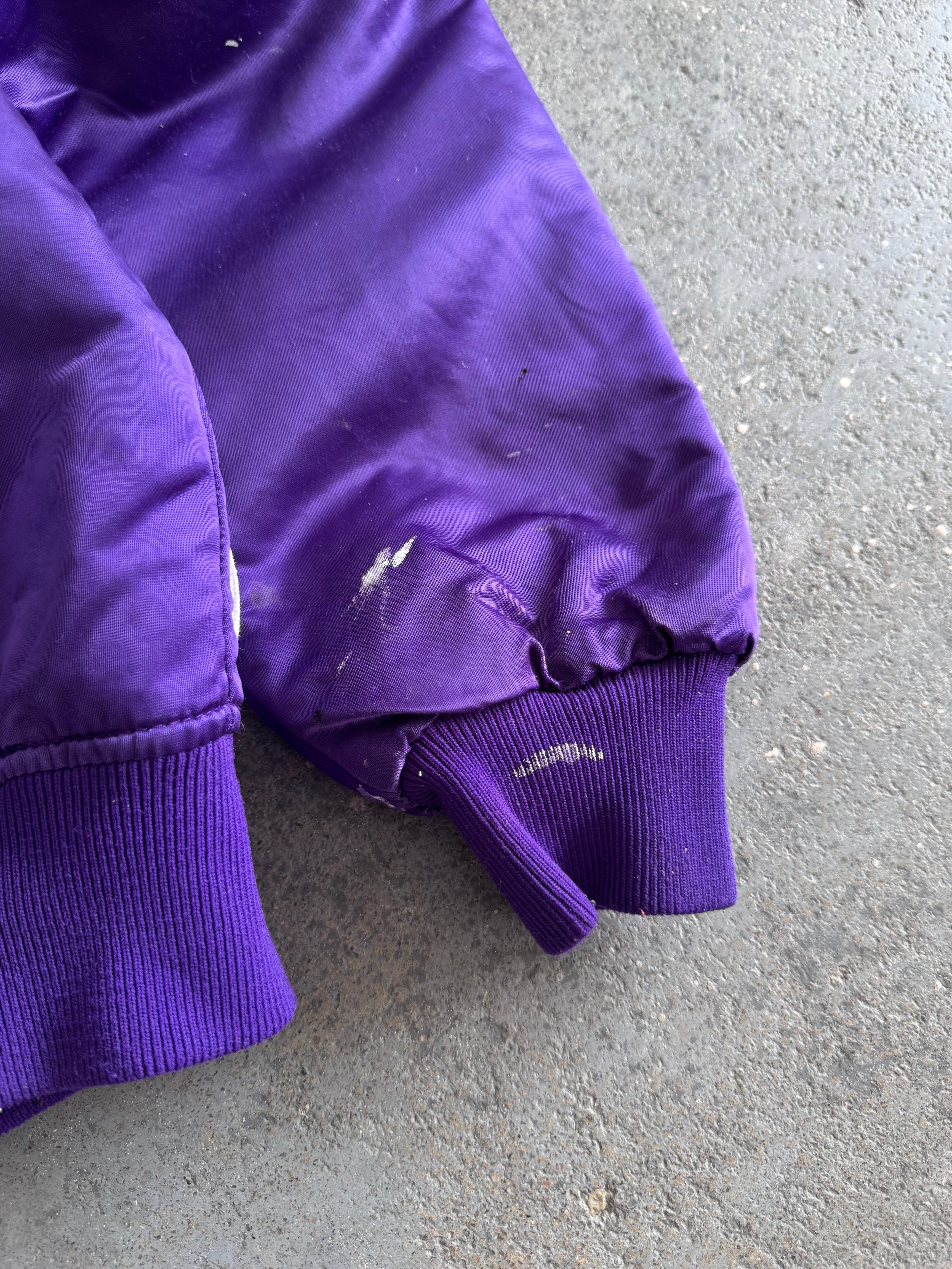 90' Starter Lakers Bomber Jacket - Sz L
