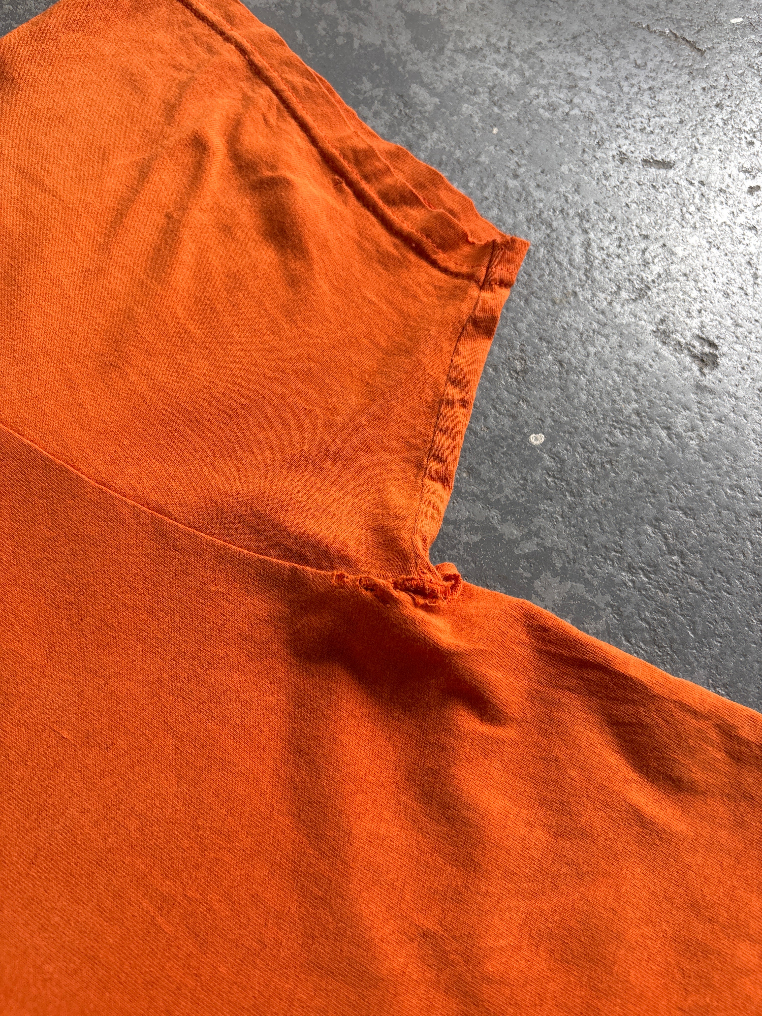 Nike orange logo tee - Sz L