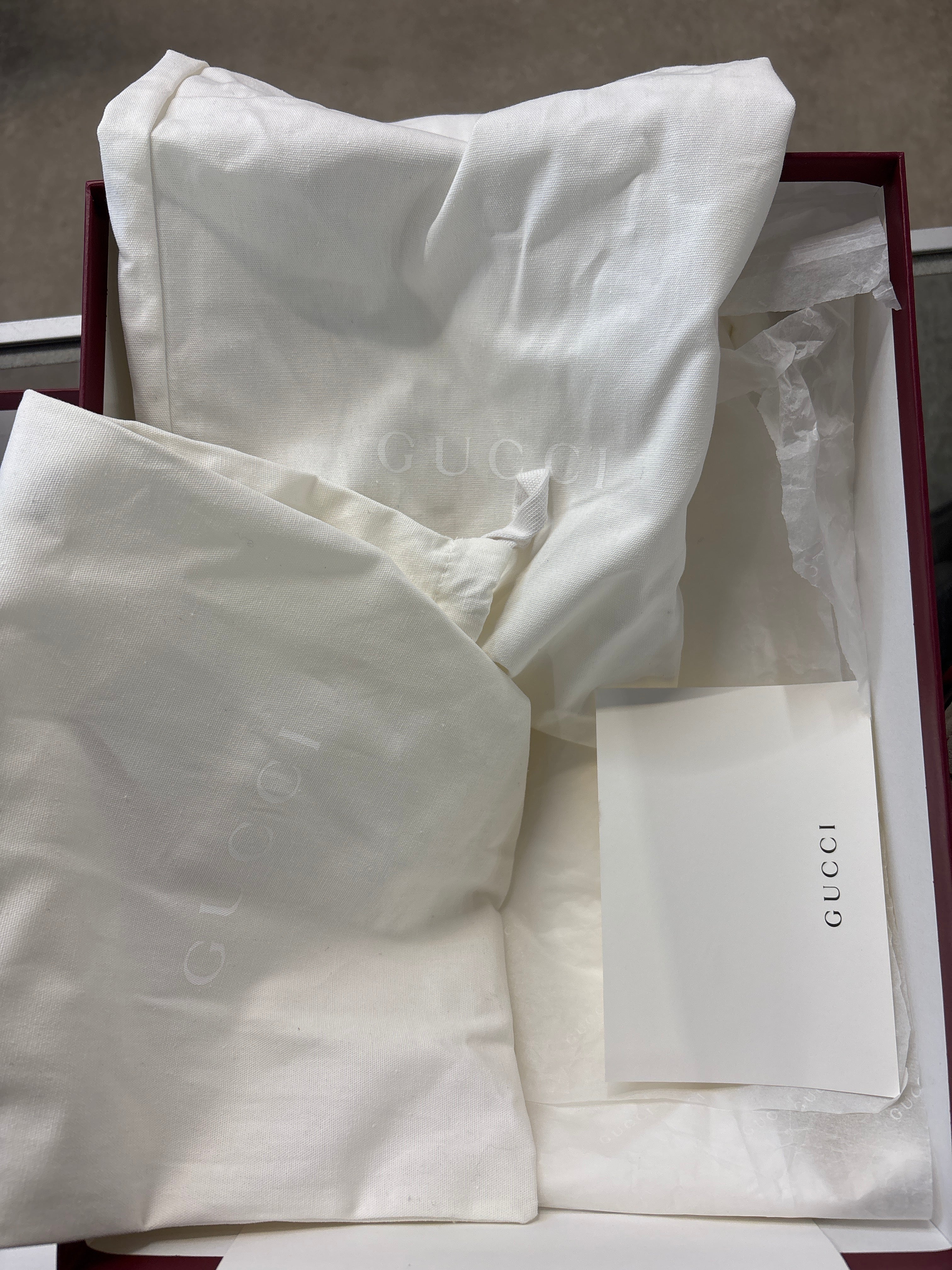 NEW Gucci Mocassin Tan Boot - Size 10.5