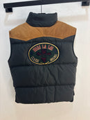 90s Hors La Loi Black Puffer Vest - Size S
