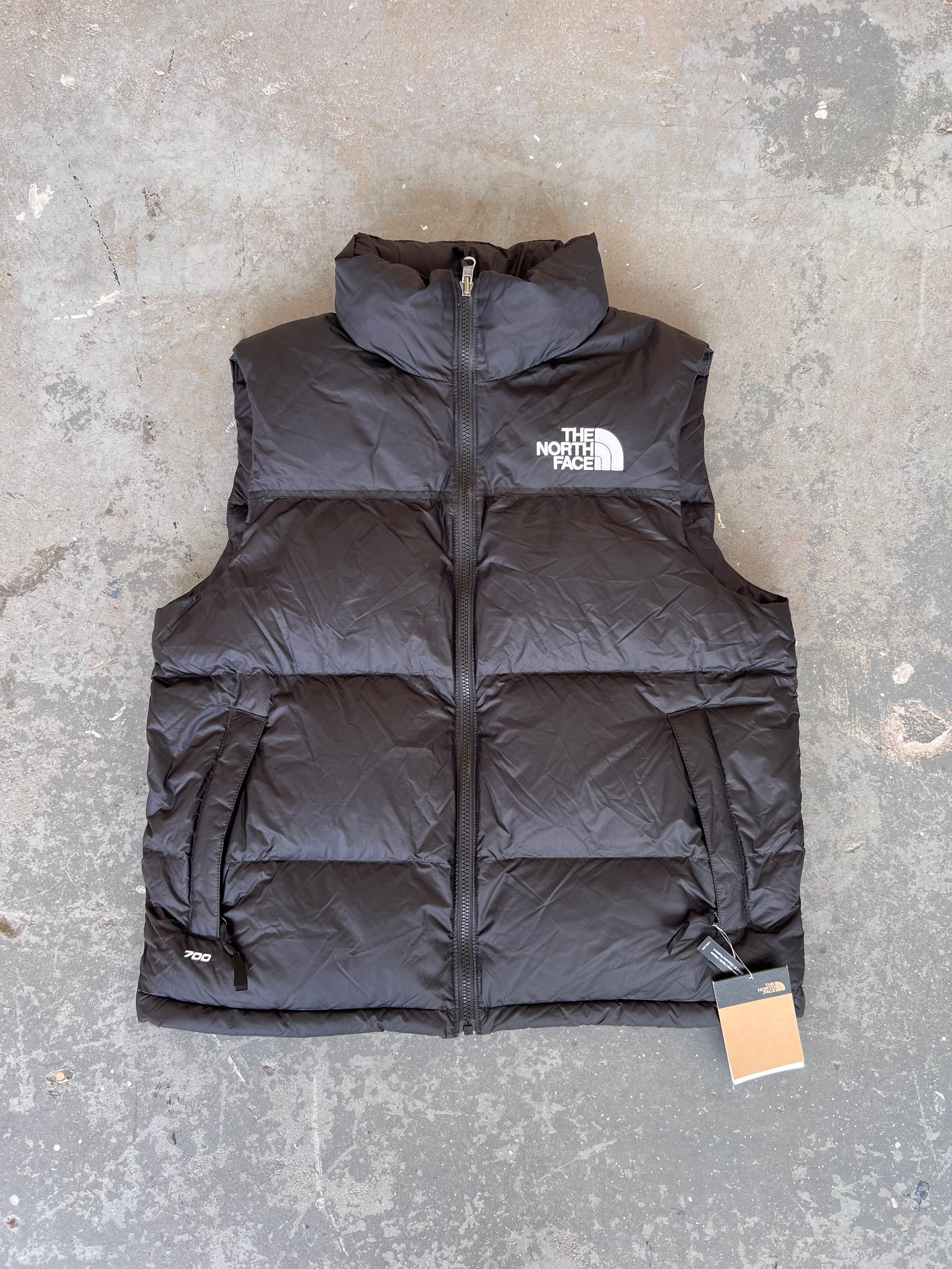 NEW The North Face 1996 Retro Nuptse Black Vest - Size XL