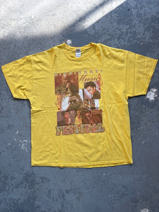 Cincinnati Music Macy's Music yellow tee - Sz 2XL