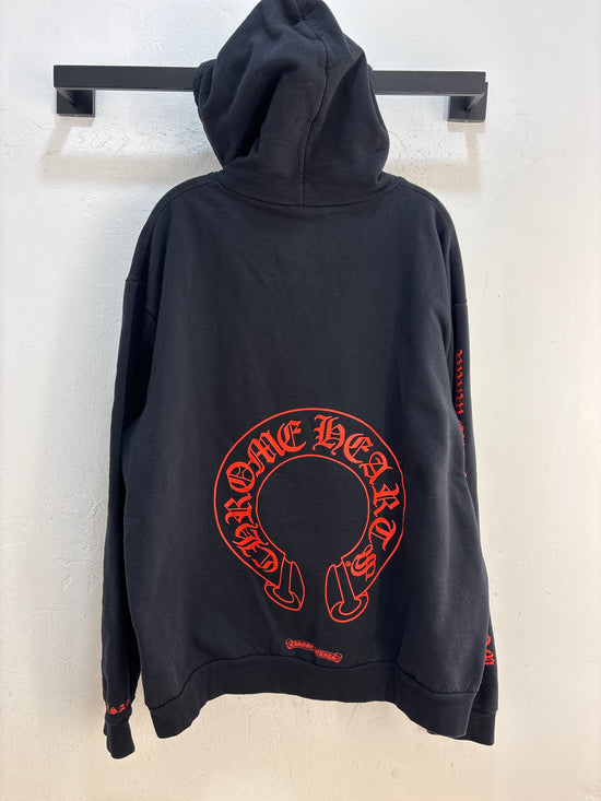 Chrome Hearts Red Online Exclusive Hoodie - Size XL