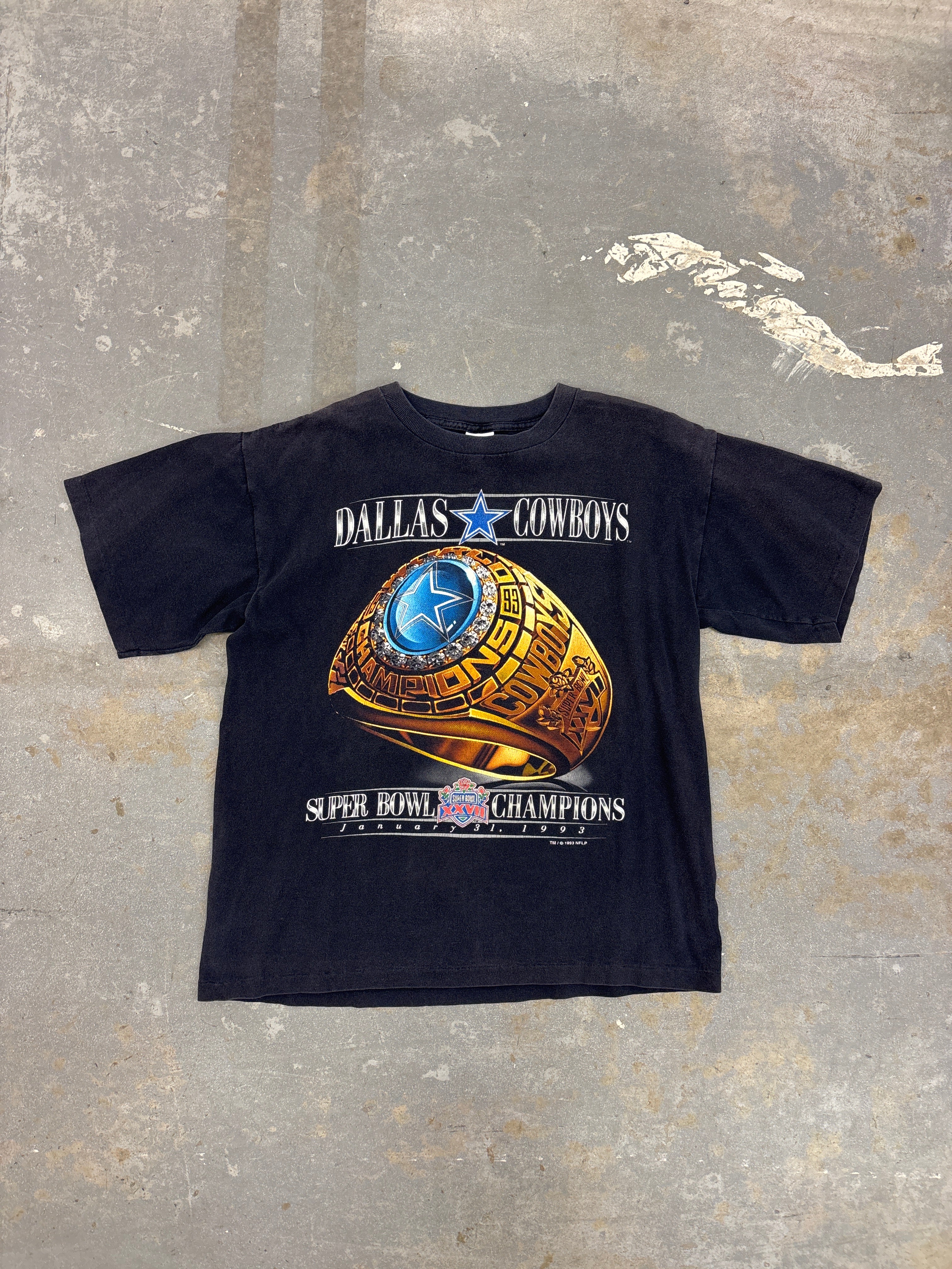 93' Dallas Cowboy Ring tee - Sz L