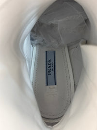 Prada white Vernice Heels - Size 38 euro