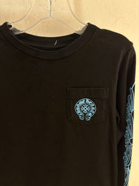 Lil Chrome Hearts BBlue/Black Longsleeve - Fit 4T