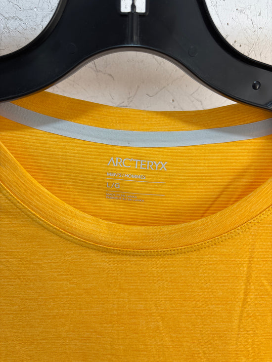 NEW Arc’teryx Cormac Yellow Longsleeve- Size L